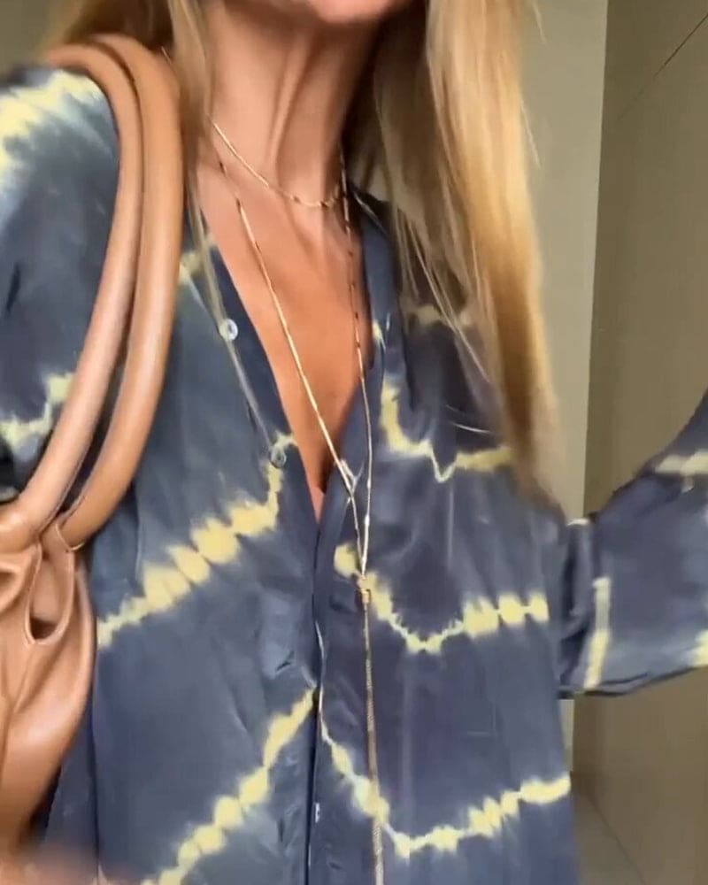 Levoire | Robe maxi à rayures douces