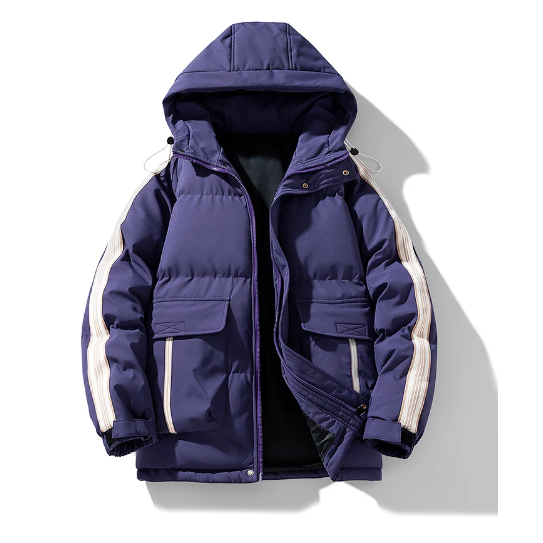 Levoire | Veste Puffer À Manches Longues Imperméable Avec Fermeture Éclair Lilla