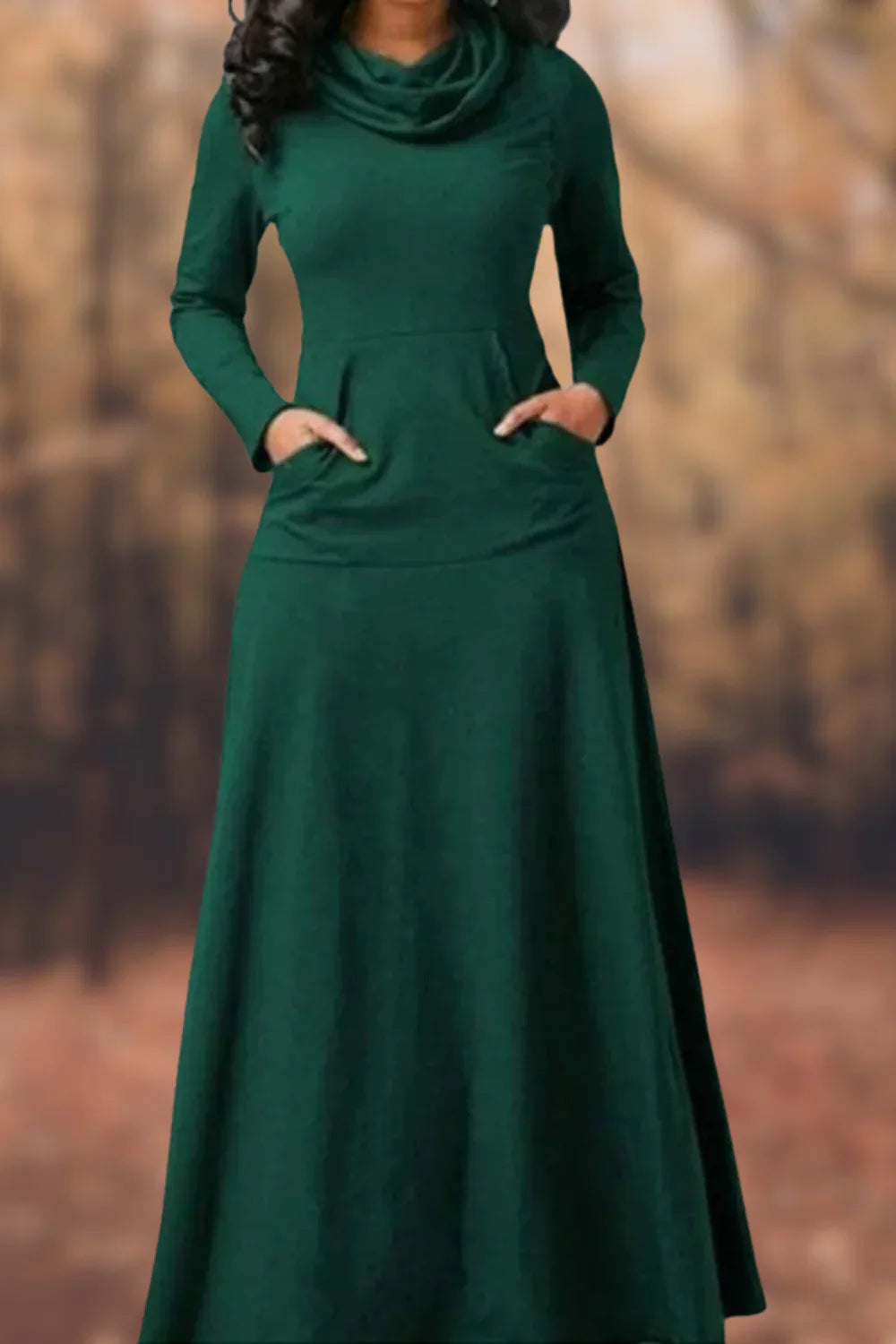 Levoire | Robe maxi pour femmes Vert