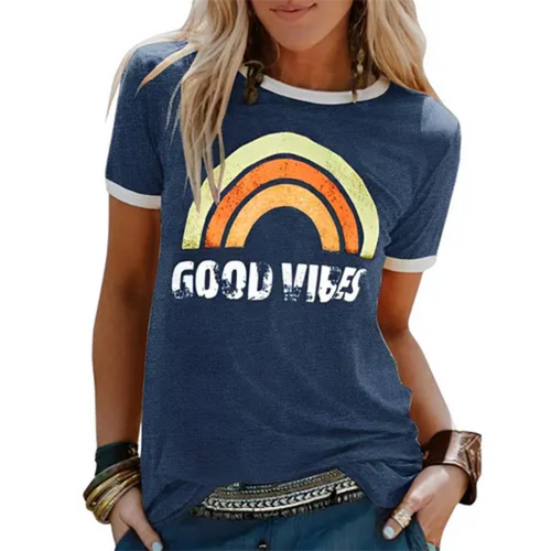 Levoire | T-Shirt Manches Courtes Col Rond L'Été