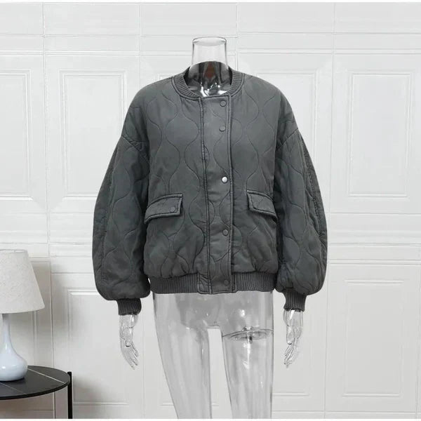 Levoire | Manteau En Coton Gris