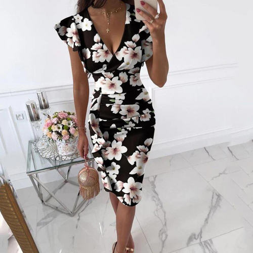 Levoire | Robe avec décolleté en V