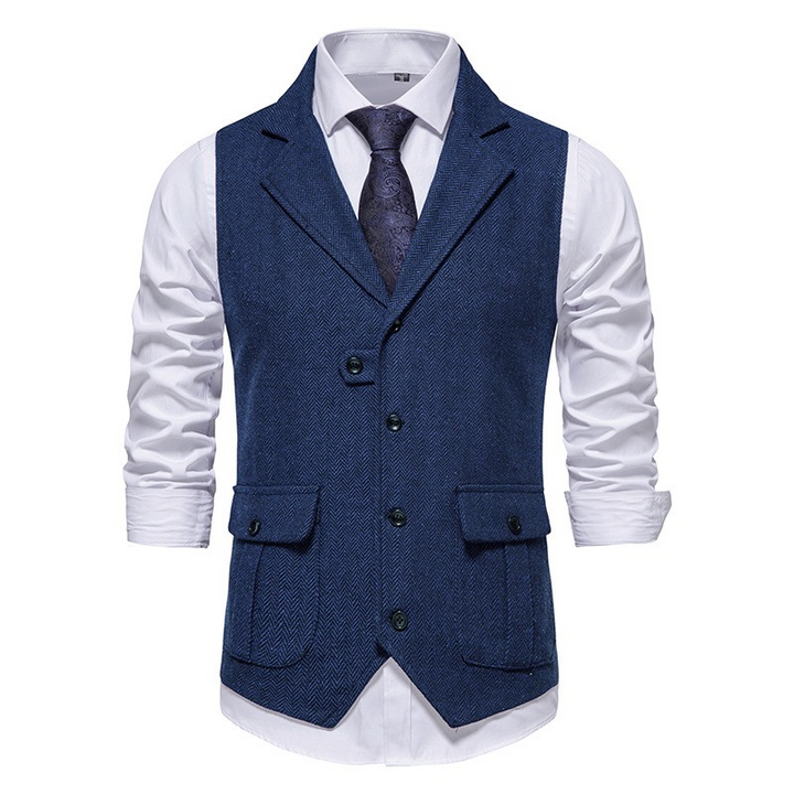 Levoire | Gilet Pour Homme Avec Poches Merensininen