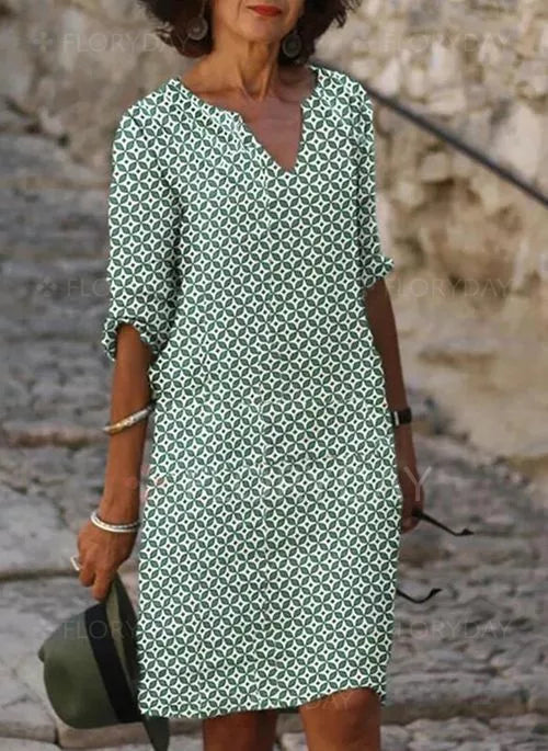 Levoire | Robe Midi Ilmava Vert