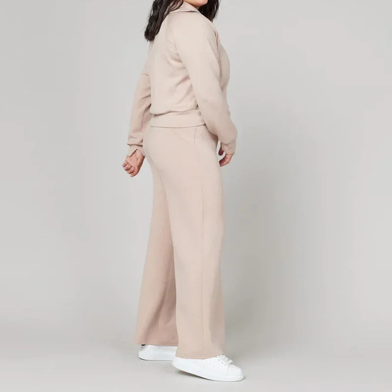 Levoire | Chic Manches Longues Doux Ensemble De Loungewear