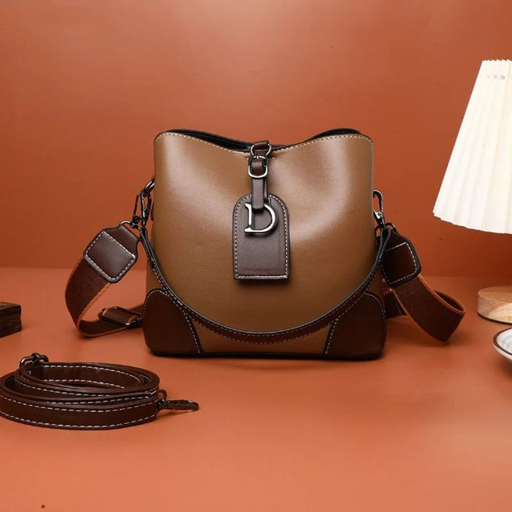 Levoire | Sac À Bandoulière En Cuir Élégant Café (Épuisé rapidement)