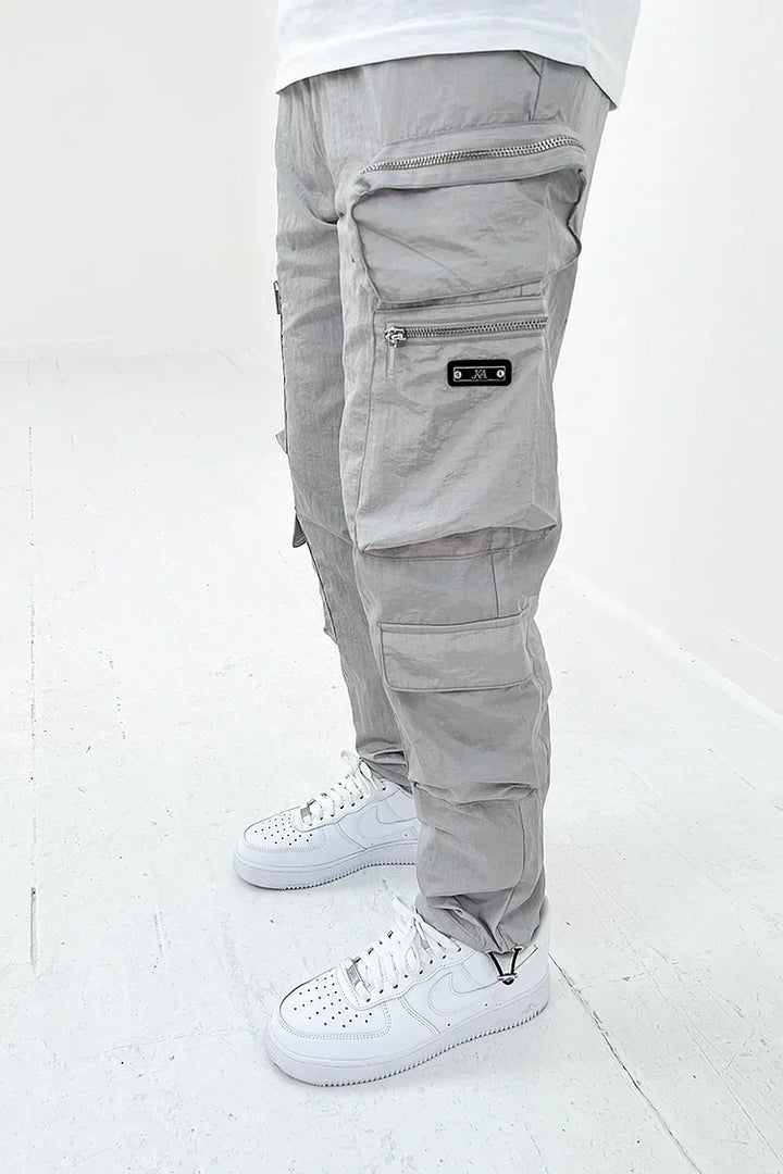 Levoire | Pantalon Cargo À Poches Gris