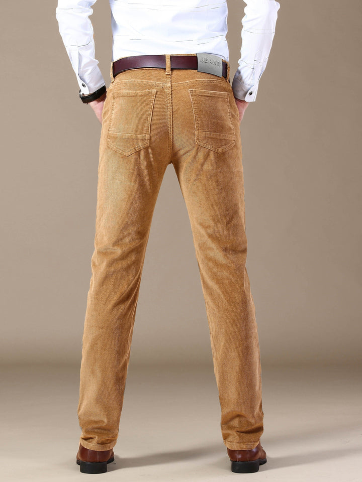 Levoire | Pantalons En Velours Côtelé Pour Hommes Avec Poches