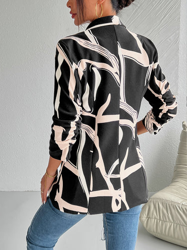 Levoire | Blazer Avec Un Motif Abstrait Et Des Revers