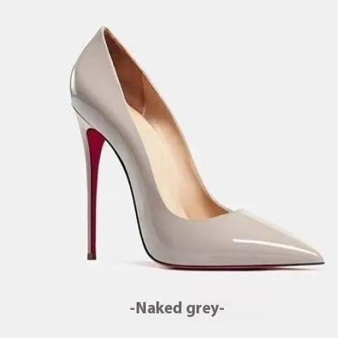 Levoire | Chaussure à talon avec semelle douce Bare Gray 12cm