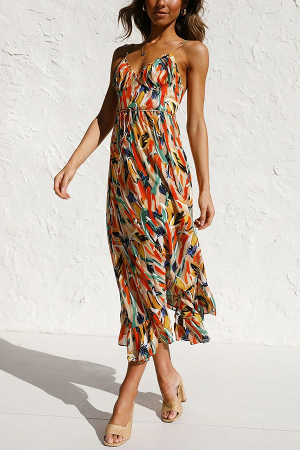 Levoire | Robe midi colorée de haute qualité