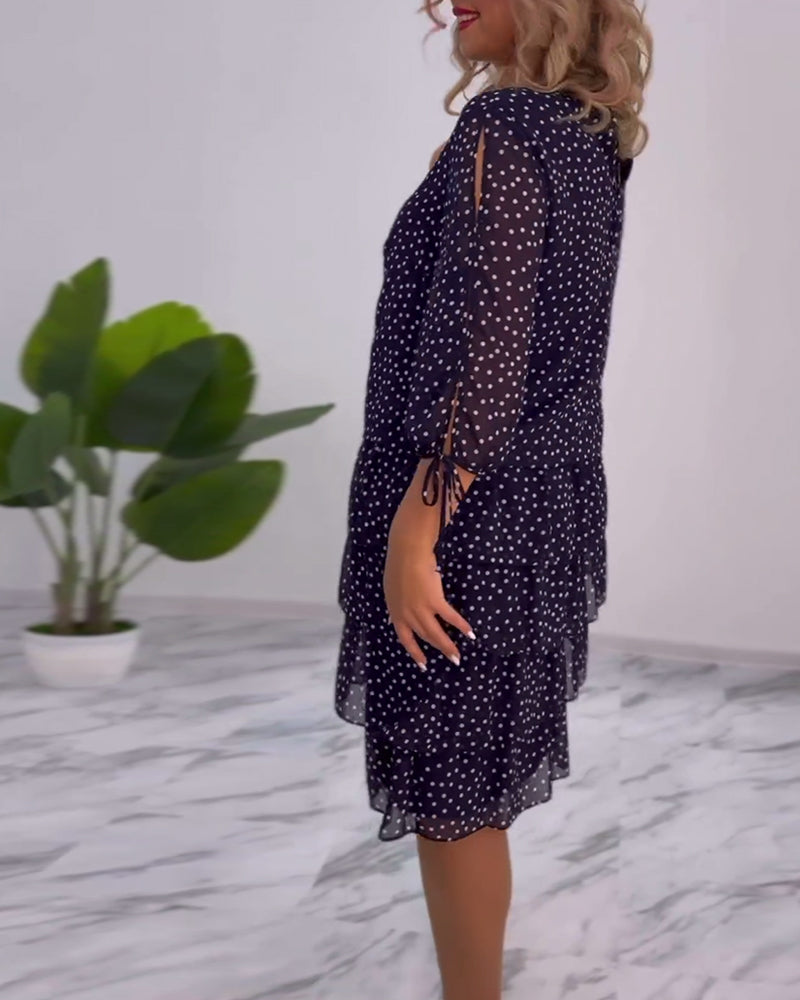 Levoire | Robe Élégante À Pois