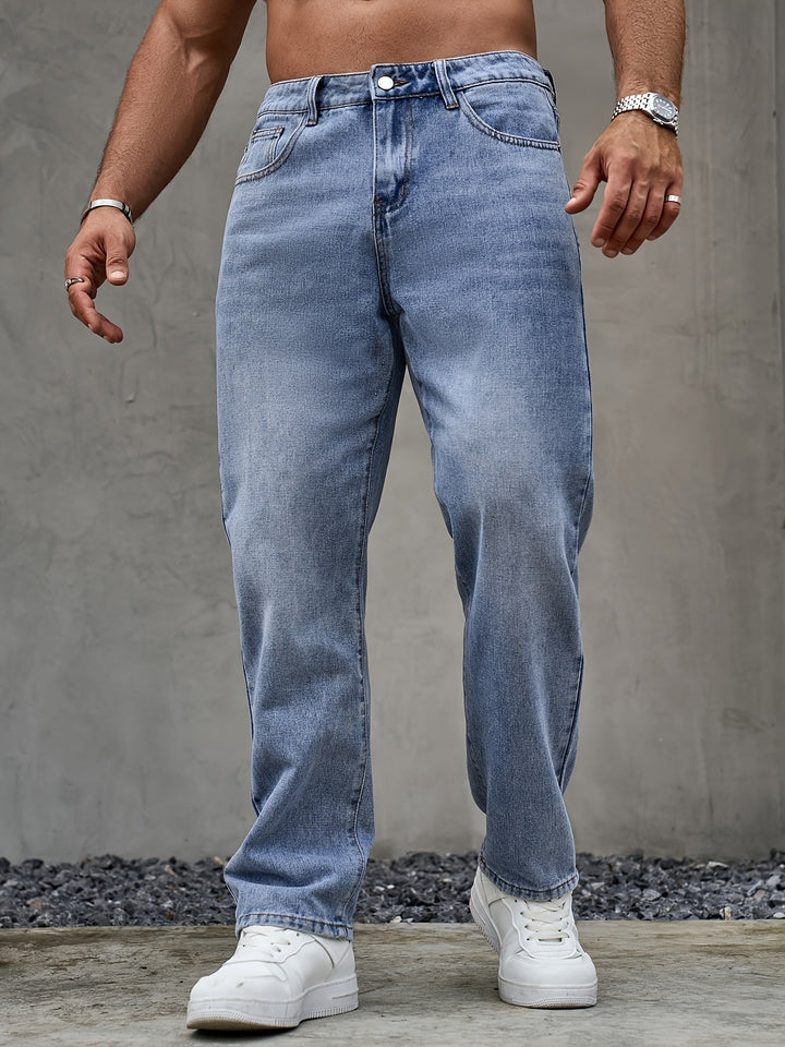 Levoire | Pantalon En Denim À Jambe Droite