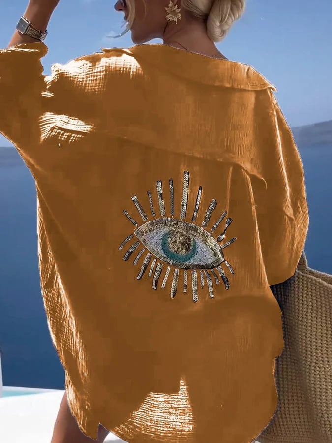 Levoire | Élégante chemise de loisirs Jaune