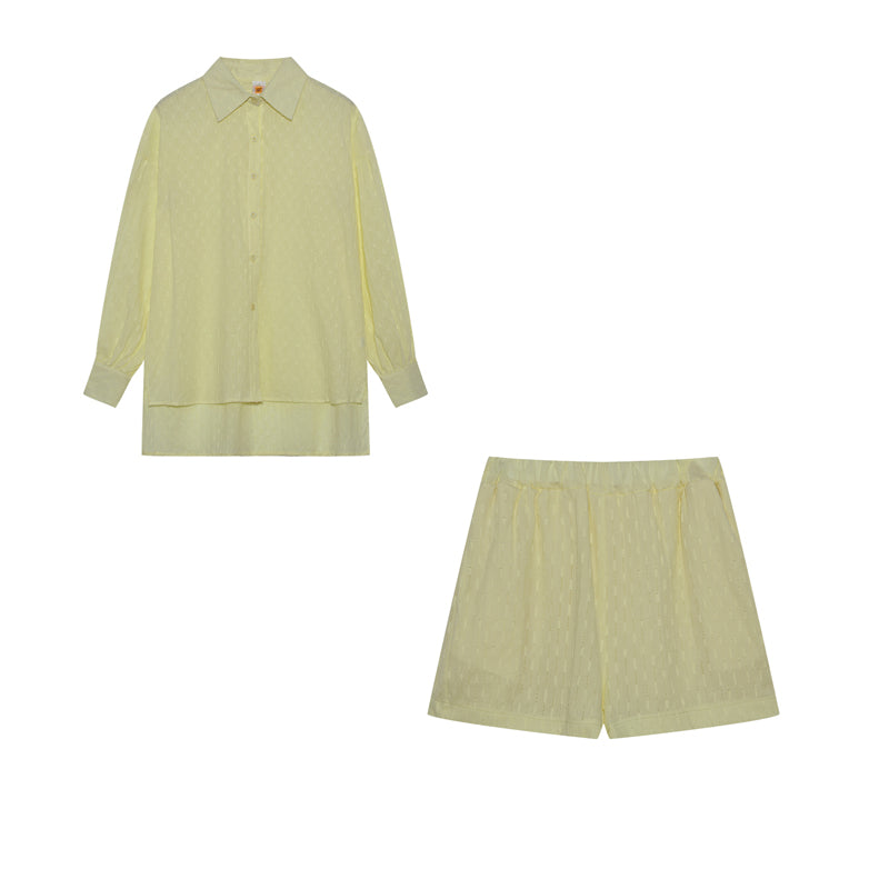 Levoire | Ensemble Chic De Chemise Et Shorts