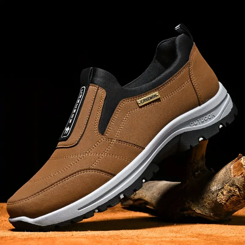 Levoire | Chaussures de randonnée orthopédiques confortables Brun clair