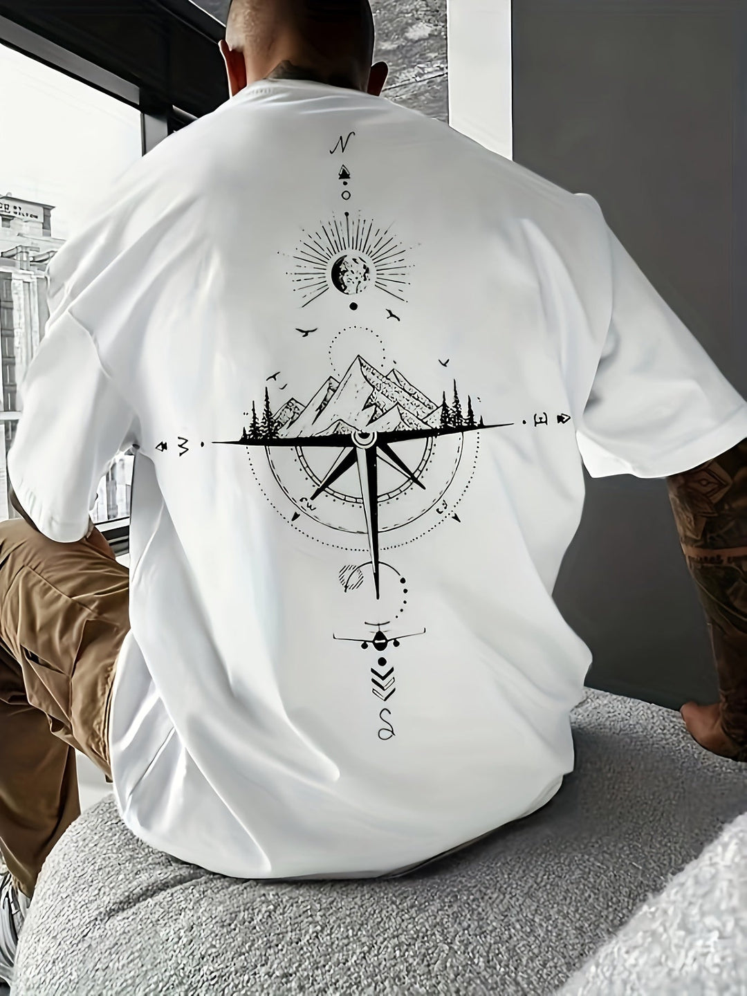 Levoire | T-Shirt Pour Homme Respirant Et Léger À Col Rond