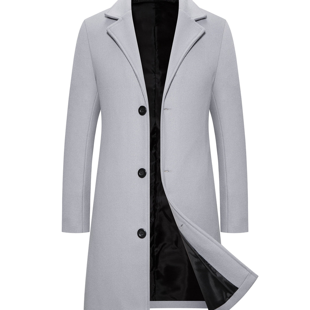 Levoire | Trench-Coat Mi-Homme À Poche Poitrine Unique