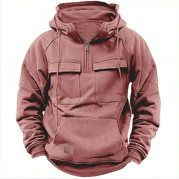 Levoire | Hoodie Tactique De Haute Qualité Rouge de pierre