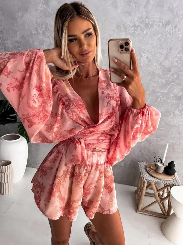 Levoire | Robe De Bain À Bretelles En Dentelle Pour Femmes Rosa