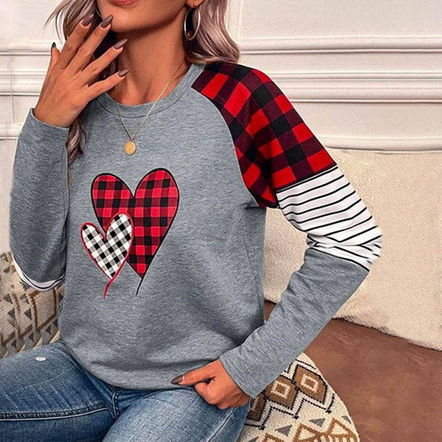 Levoire | Shirt Patchwork À Imprimé Cœur