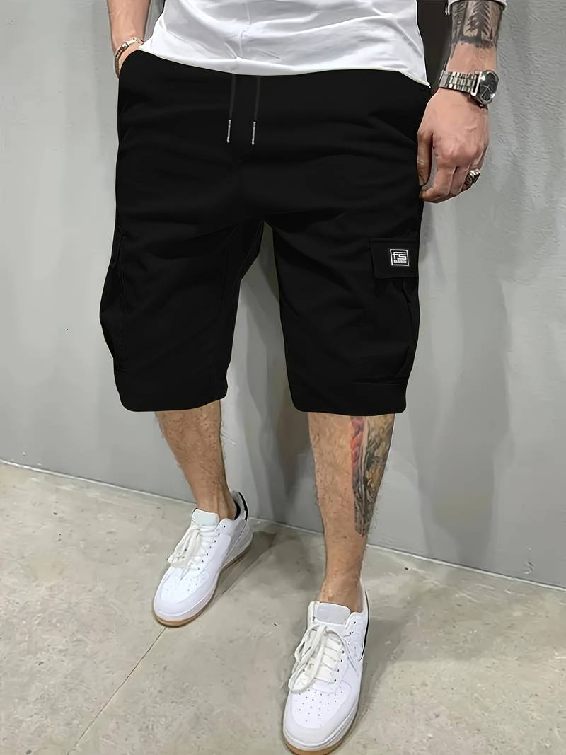 Levoire | Shorts Avec Graphique De Palmiers Noir