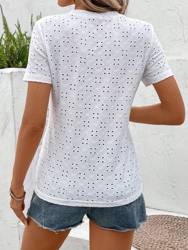 Levoire | T-Shirt Décontracté À Manches Courtes