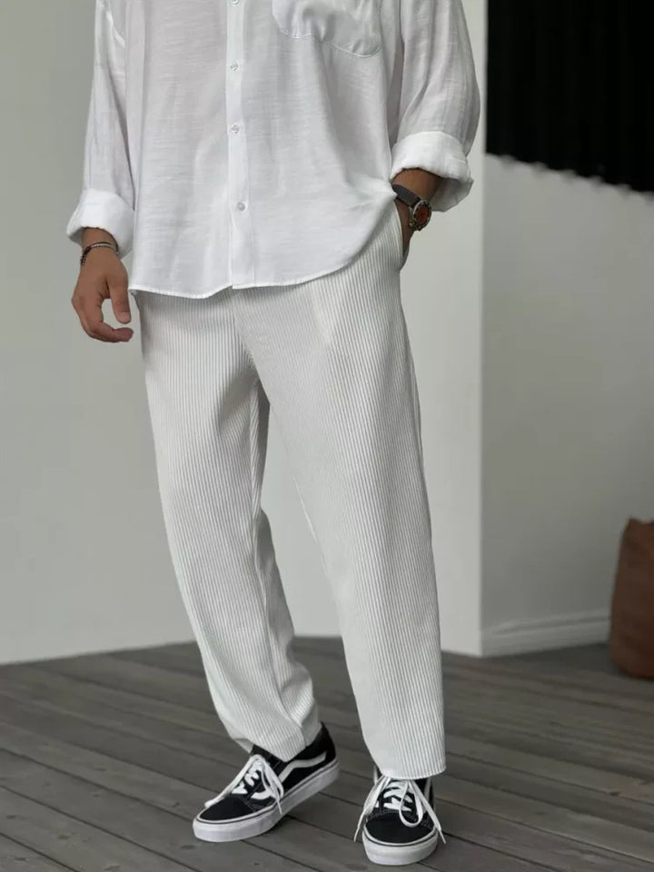 Levoire | Collants Élégants Pour Hommes Blanc
