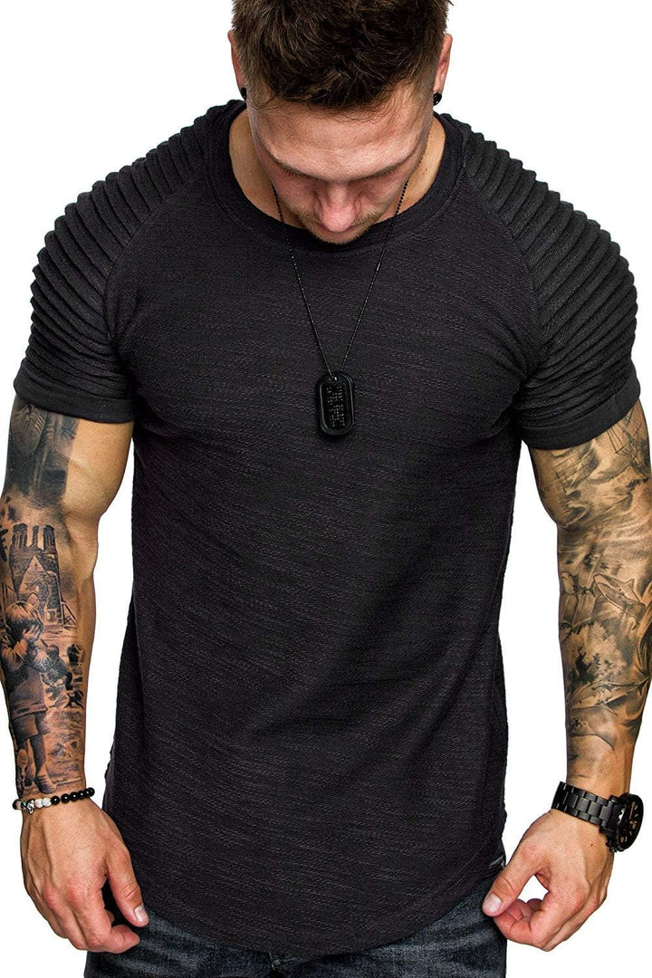 Levoire | T-Shirt À Rayures Noir