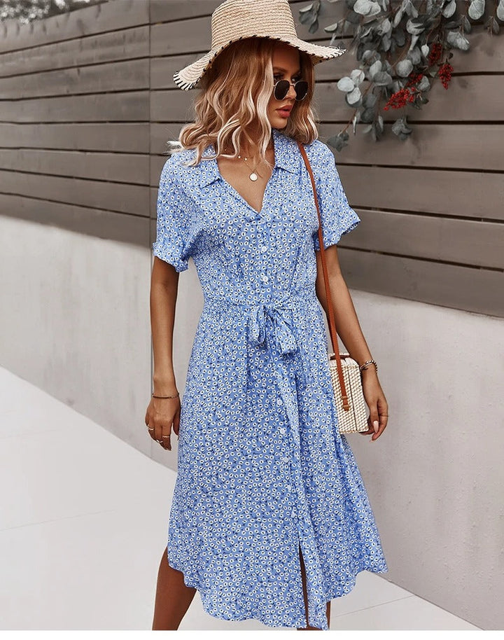 Levoire | Robe À Motif Floral Pour L'Été