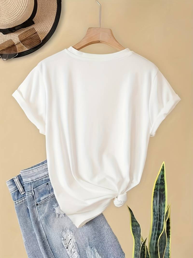 Levoire | T-Shirt Simple Et Épuré Avec Encolure Ronde