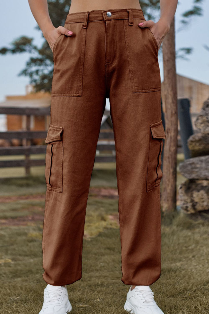 Levoire | Pantalon En Jean Coloré Avec Poches
