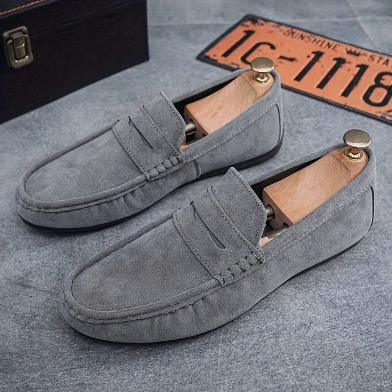 Levoire | Mocassins À Enfiler Penny Loafer Unis gris