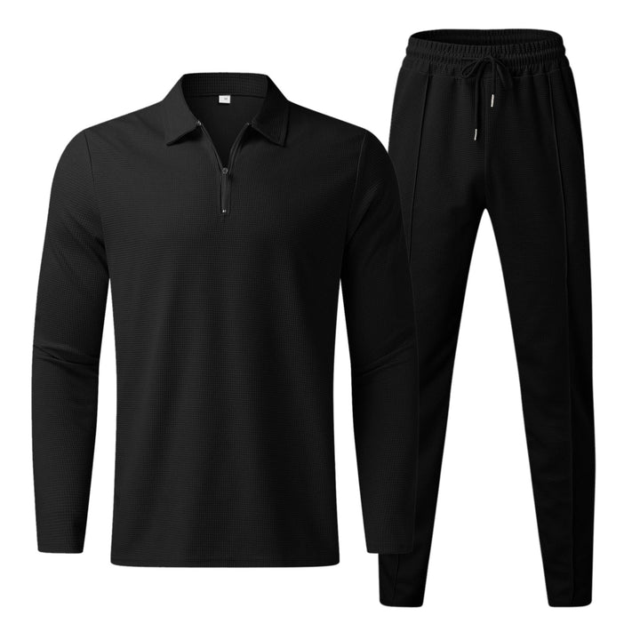 Levoire | Décontracté Ensemble Homme Noir