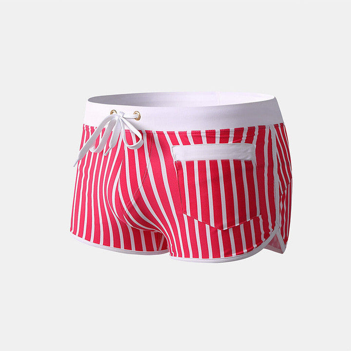 Levoire | Pantalon de Plage avec Tissu Respirant et Style Décontracté pour Été Rouge