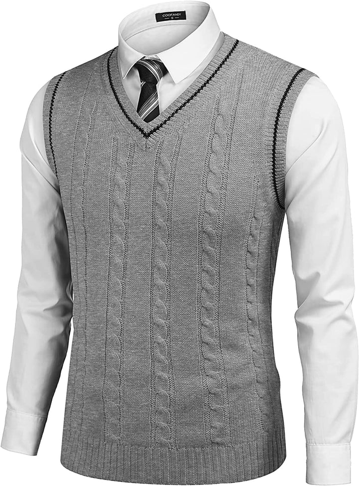 Levoire | Gilet tricoté Gris clair