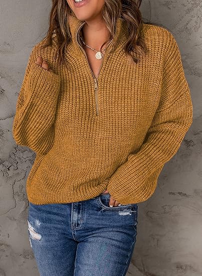 Levoire | Pulls Pour Femmes Élégants Avec Décolleté En V Et Col Polo