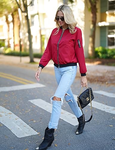 Levoire | Veste Bomber Streetwear Décontractée Rot