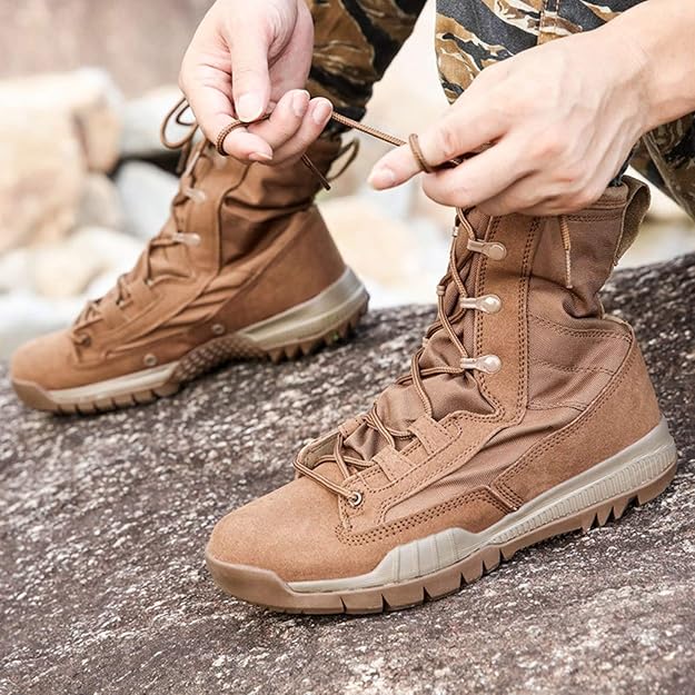 Levoire | Cuir De Chaussures De Chasse Avec Semelle En Caoutchouc Et Talon Rembourré