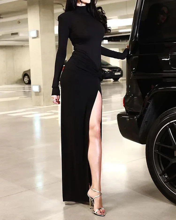Levoire | Robe De Soirée Sirène Chic Avec Fente