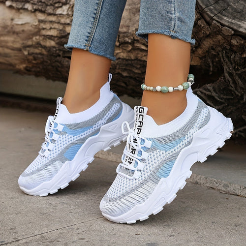Levoire | Baskets Tricotés Colorblock