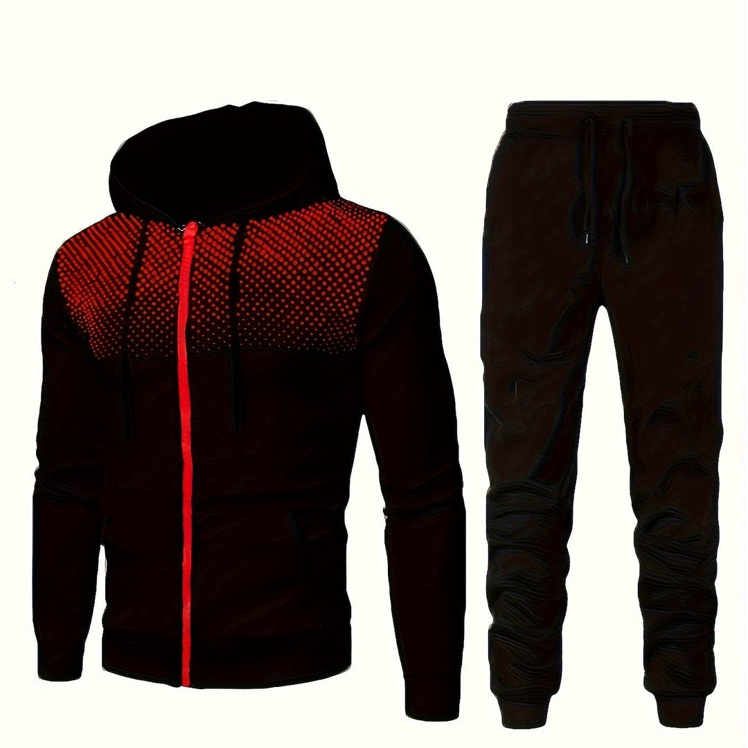 Levoire | Ensemble De Survêtement Pour Homme 2 Pièces Avec Sweat À Capuche Et Pantalon De Jogging