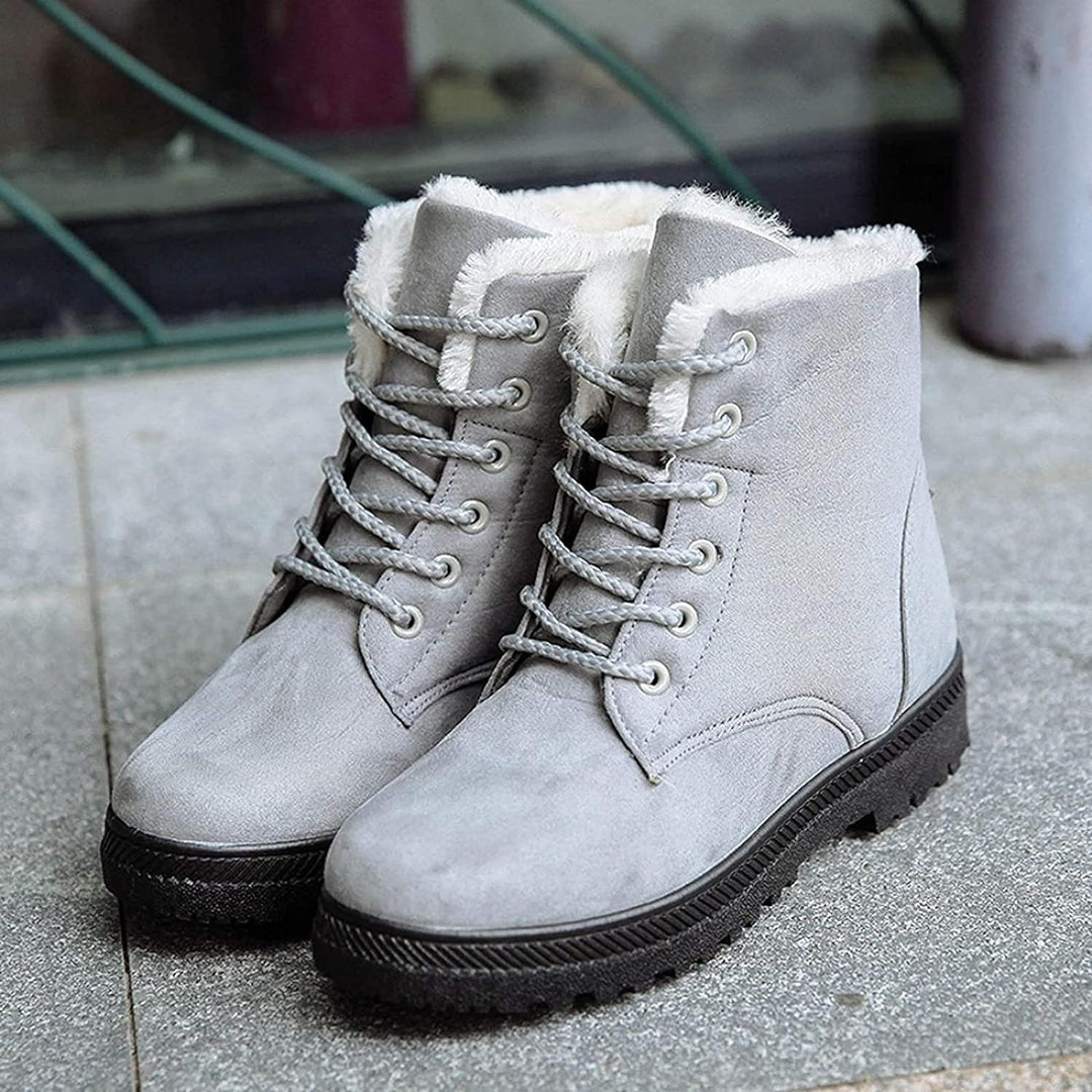 Levoire | Bottes À La Mode Avec Semelle Antidérapante Gris