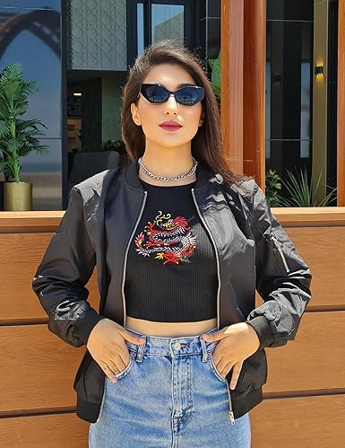 Levoire | Veste Bomber Streetwear Décontractée