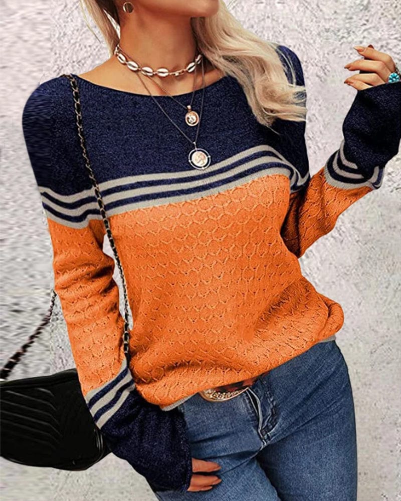 Levoire | Robe À Col Rond Pull À Manches Longues