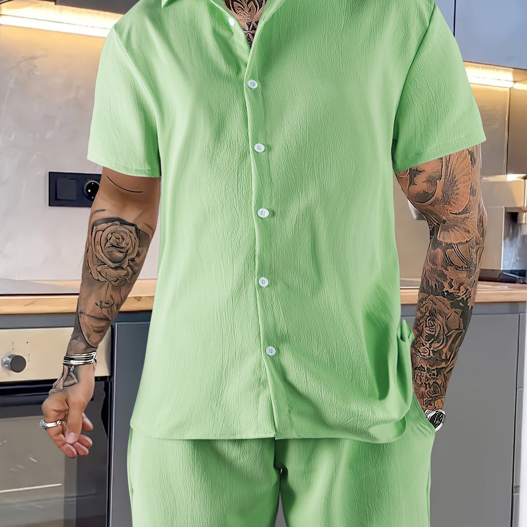Levoire | Ensemble 2 Pièces Non Combinable Avec Une Chemise Réversible Et Un Short