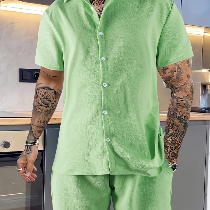 Levoire | Ensemble 2 Pièces Non Combinable Avec Une Chemise Réversible Et Un Short