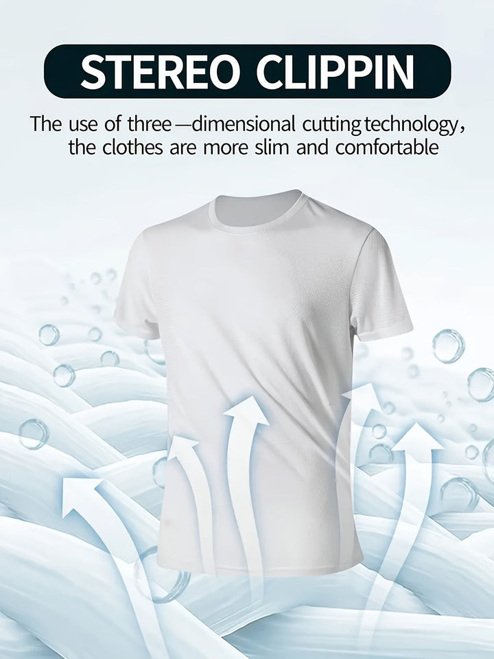 Levoire | Pack De 6 T-Shirts De Sport Pour Hommes Sèche Rapidement & Respirants