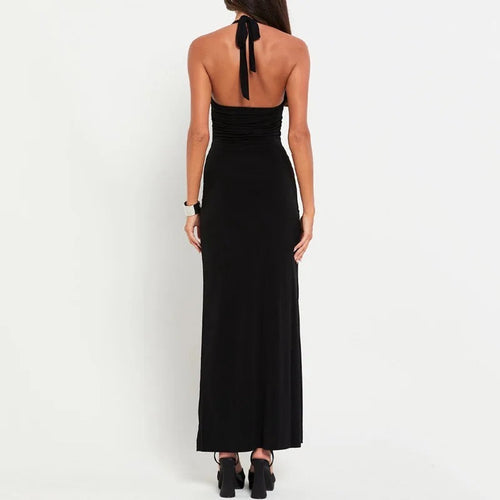 Levoire | Robe Maxi Avec Découpes Et Détails De Papillon