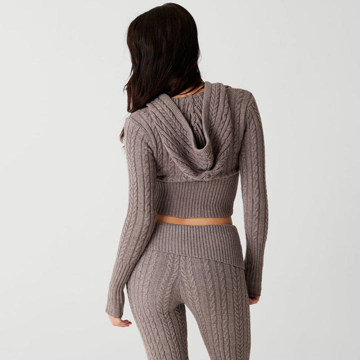 Levoire | Ensemble À Deux Pièces De Tricot Élégant